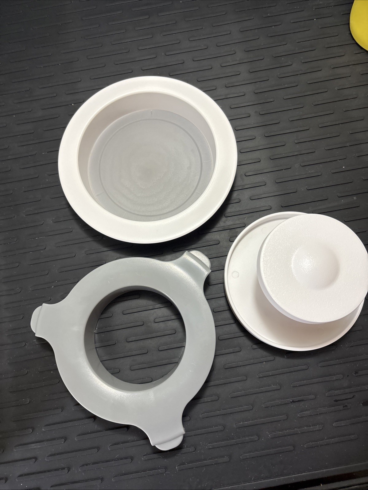 Pampered Chef Burger Slider Press Hamburger Press 3 Piece Set #1174 gallery