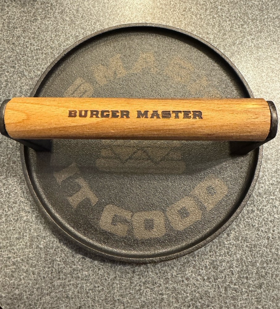 Burger Master Cast iron Press