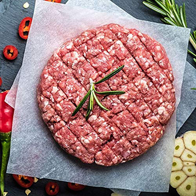 Hamburger Press Patty Maker Cast Aluminium + 100 Non-Stick Papers, Quarter Pound gallery