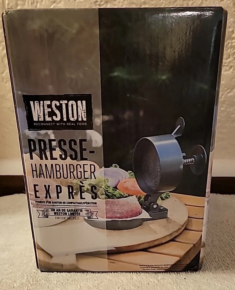 Weston Burger Express Burger Press w/ Patty Ejector Model 07-0310-W