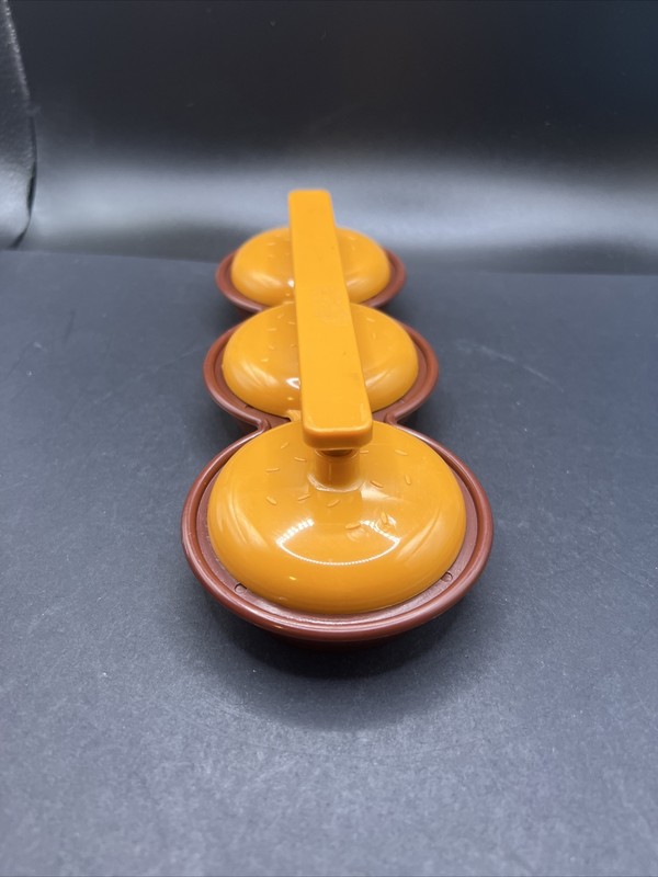 Charcoal Hamburger Press, 3 Mini Patty Triple Slider Press & Hotdog Cutter Dip gallery