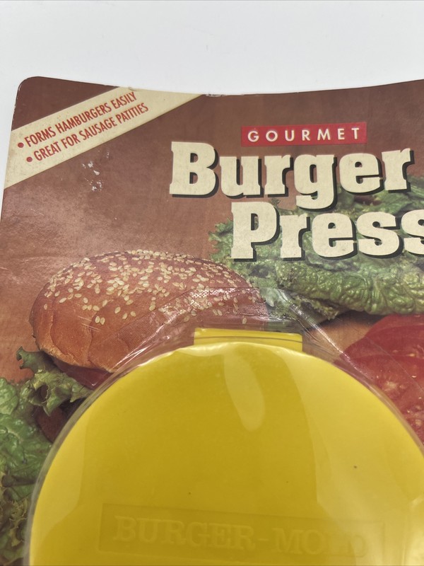 Vintage Gourmet Burger Press Mold New In Package gallery