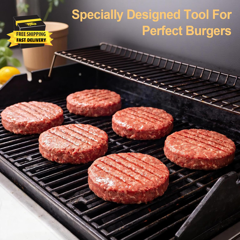 Burger Press Hamburger Patty Maker Slider Press Stuffed Burger Patty Press Regul gallery