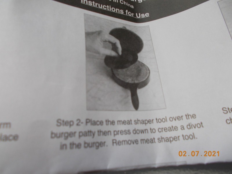 NIB Avon Fill N Grill Stuffed Burger Maker gallery