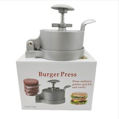 Hamburger Meat Press Aluminum AlloyTool Adjustable Press Hamburger Meat Pie Mold