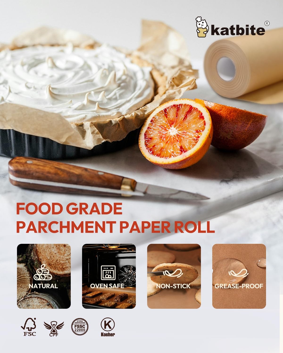 2 Value Pack 15in x 242ft, 300 Sq.Ft Unbleached Parchment X 484ft, Brown gallery