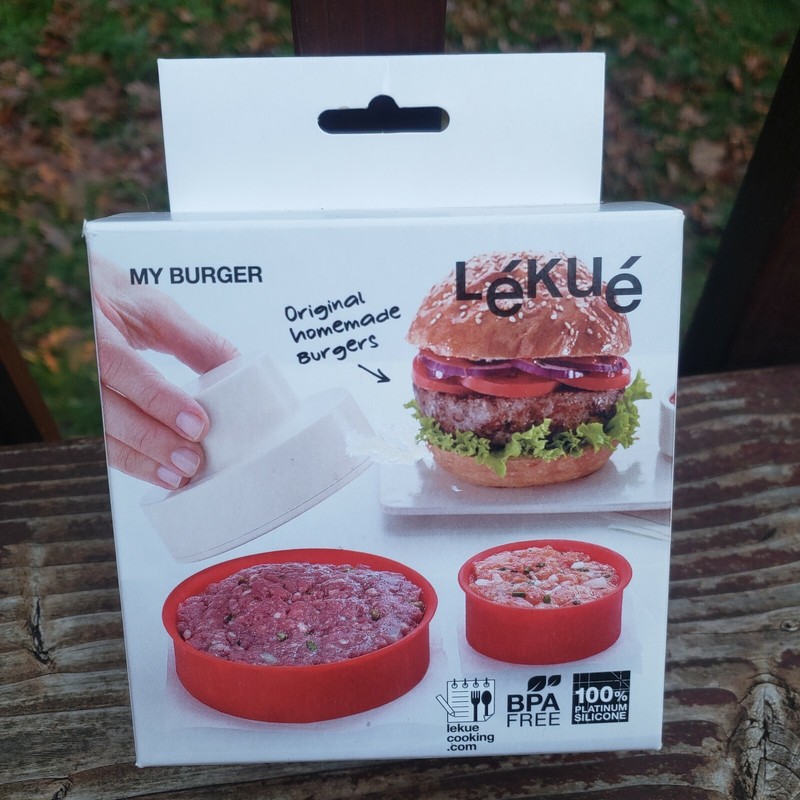 Lekue Burger Maker - My Burger Press - Salmon, Veggie, Regular Burgers gallery