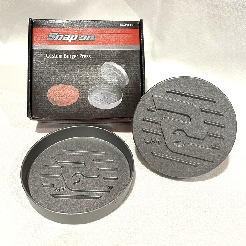 Snap-on Custom Burger Press Grilling Cooking Collectible SSX19P113 - New in Box gallery