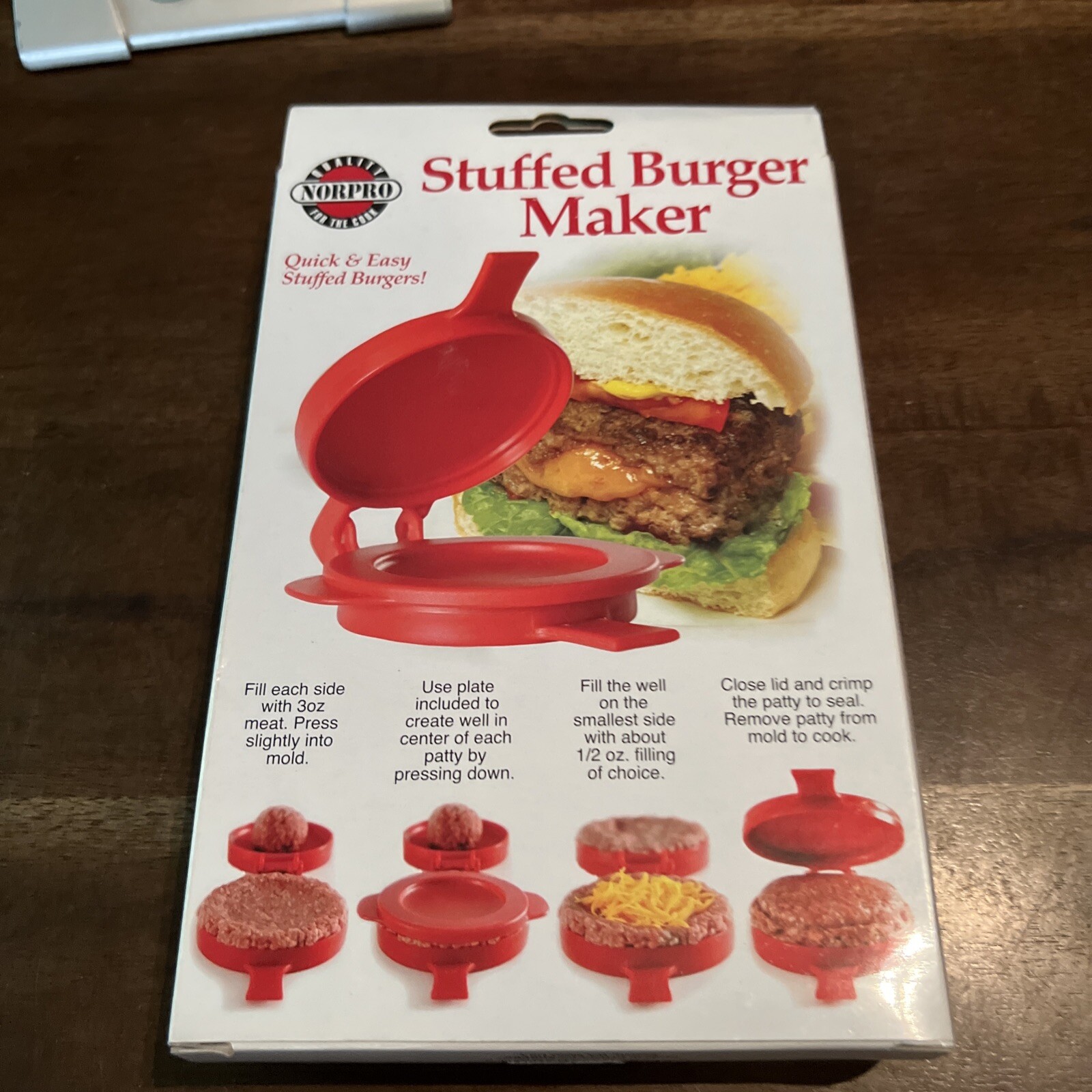 Norpro Stuffed Burger Maker New gallery