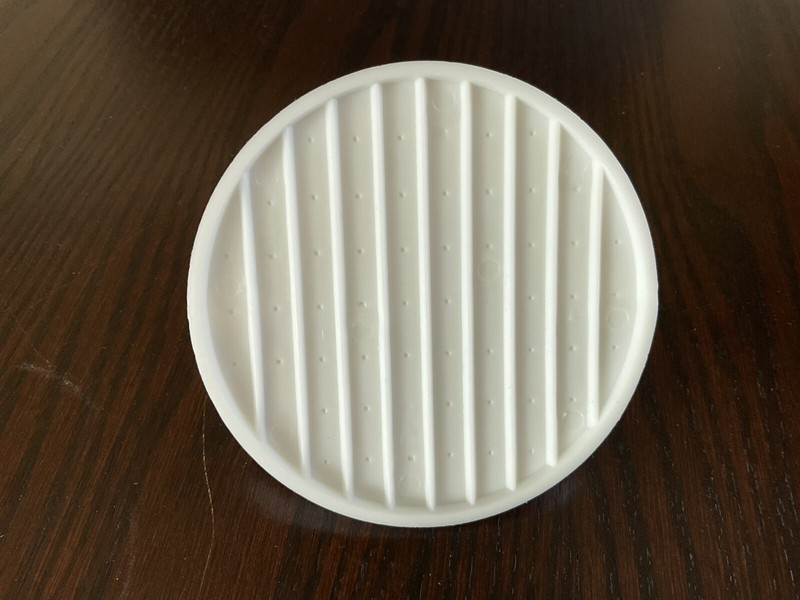 Round Hamburger Press Food-Grade Plastic Mold Meat Beef Grill Patty Maker US gallery