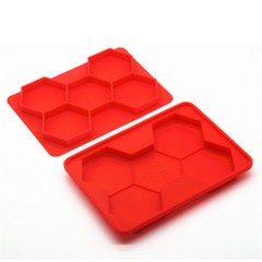 Silicone Burger Press and Freezer Storage Container / (5in 1 Burger Press)