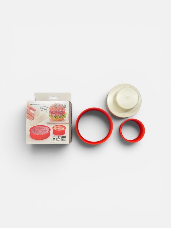 Lekue My Burger Silicone Burger Press Mold Maker BPA Free New In Box gallery