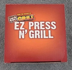 EZ Press N Grill BP-1 Perfect Burger Patty Maker Container NEW As Seen On TV