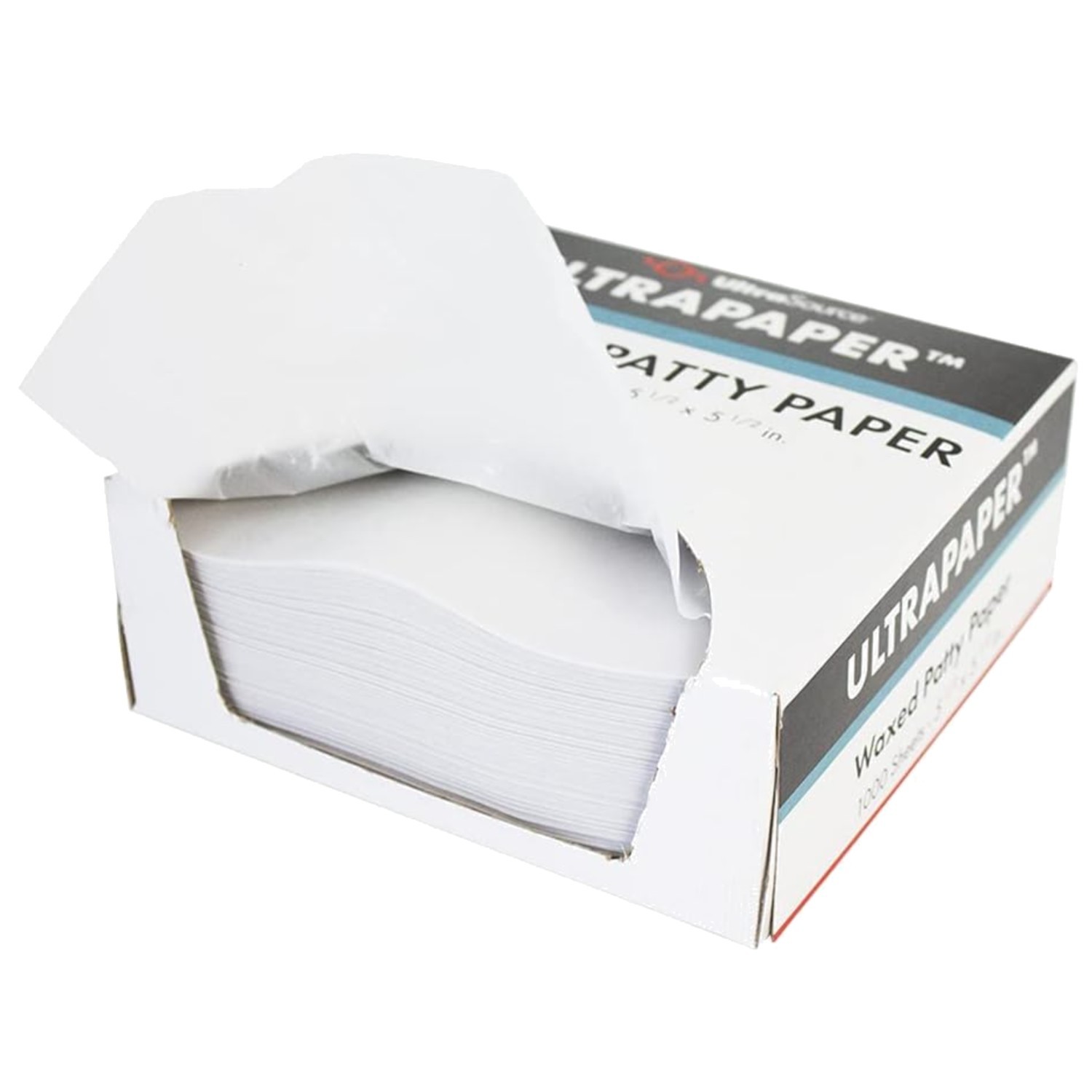 UltraPaper Hamburger Patty Paper 1000 Pack - White gallery