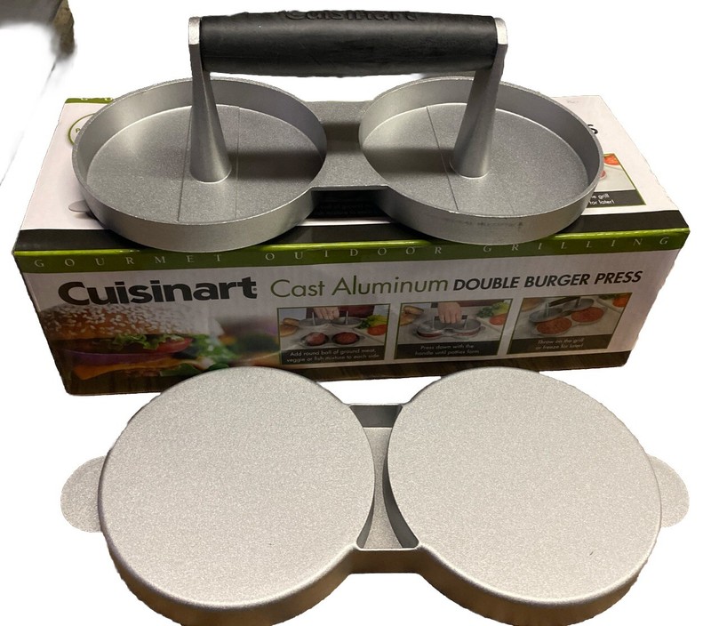 Cuisinart Outdoor Grilling CABP-320 Cuisinart Cast Aluminum Double Burger Press gallery