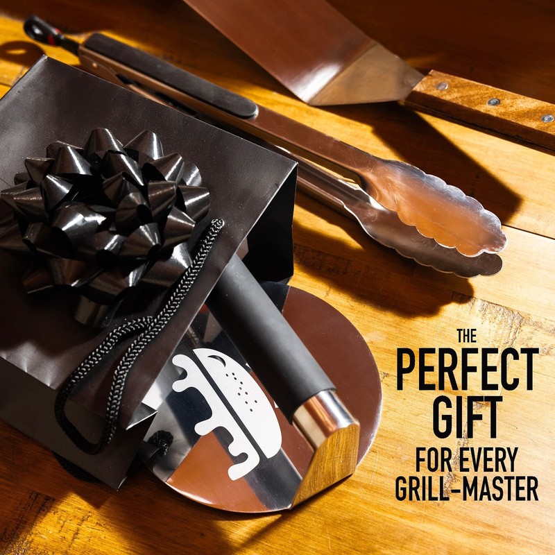 SMASHER KING™ - Mirror Polished Stainless Steel Smash Burger Press - Hambu gallery