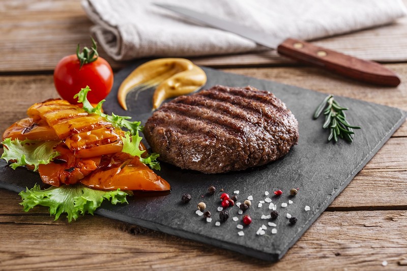 HIC Kitchen Burger Press and Patty Maker Aluminum Makes Quarter-Pound Patties... gallery