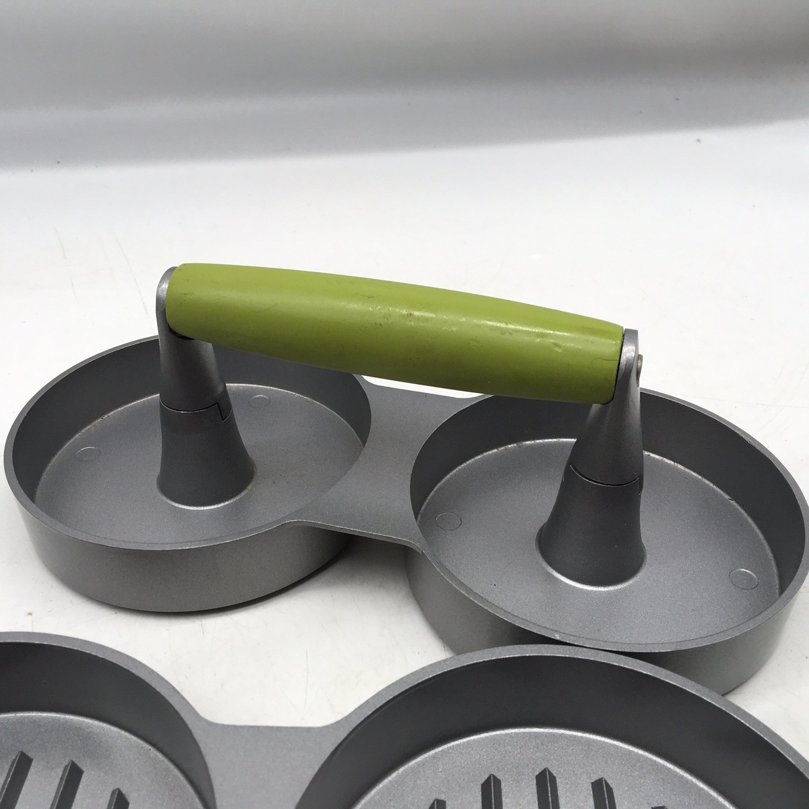 Crate And Barrel Double Burger Press - With Sticker Never Used! gallery