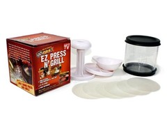 EZ Press N Grill BP-1 Perfect Burger Patty Maker Container NEW $ 10.00