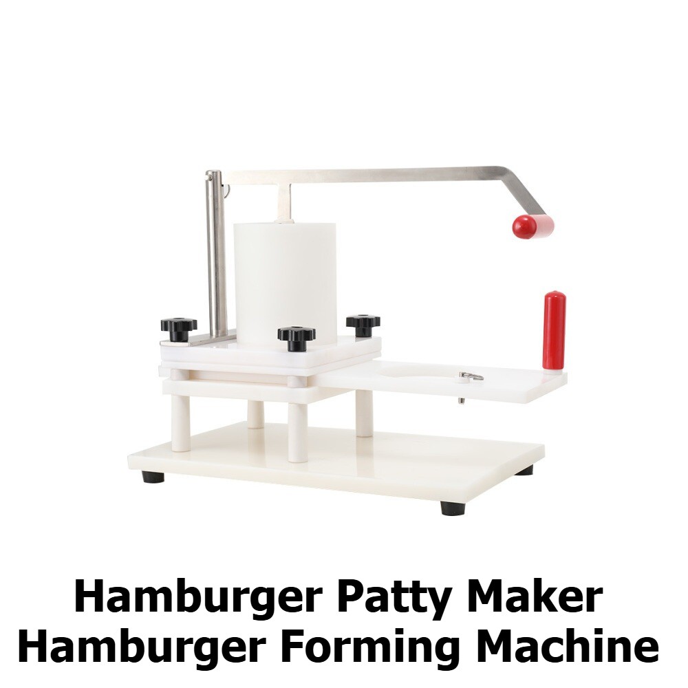 110mm Commercial Burger Press Manual Hamburger Patty Maker Press Forming Machine gallery