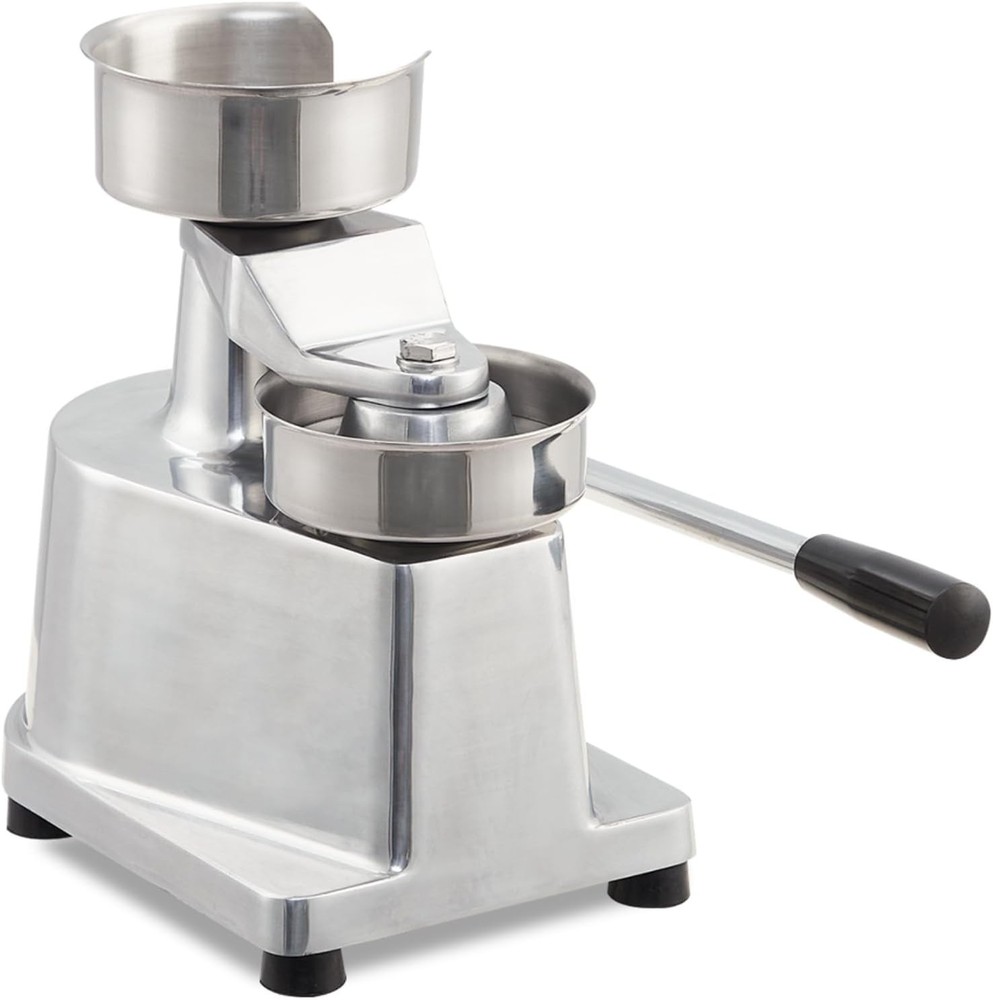 Commercial Hamburger Patty Maker 4/6" Hamburger Press with 500 Patty Papers