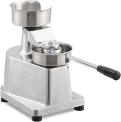 Commercial Hamburger Patty Maker with 500 Patty Papers 4/6″ Hamburger Press