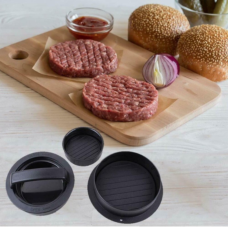 Burger Press Stuffed Patty Maker Mold,Easy to use - Best Quality - NEW gallery