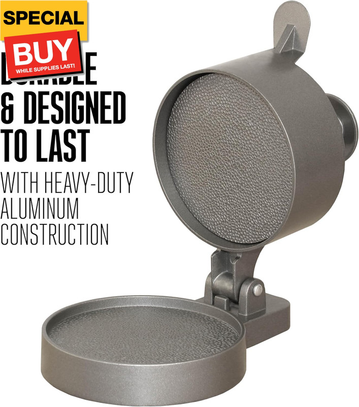 Burger Press, Makes 4 1/2" Diameter Patties for Hamburger, Crab Cakes, Sausage, gallery
