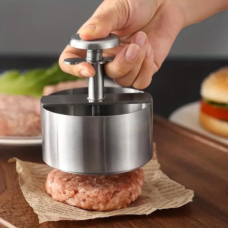Non‑stick Burger Press Mold for Shaping Beef, Cheese, or Veggie Patties Easily." gallery