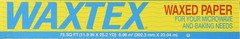 Waxtex Wax Paper Roll (75 Feet) 1 Count (Pack of 1), Yellow, Green