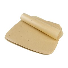 Air Fryer Parchment Paper Liners（11″×11″） Square 100Pcs 11 x 11 inches, Brown