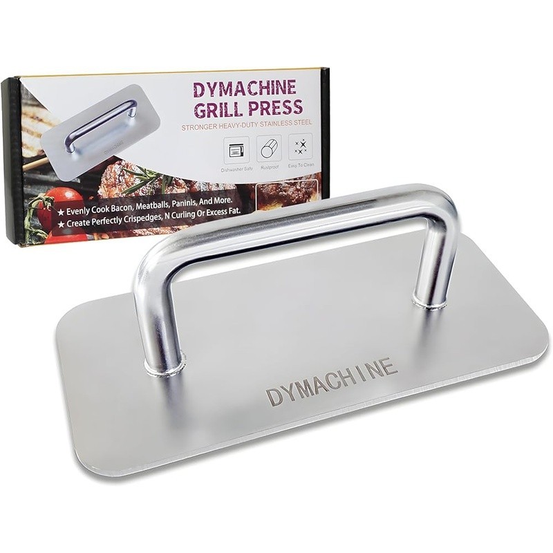 Stainless Steel Burger Press Heavy Duty Patty Maker Cooking Tool Easy Clean New gallery