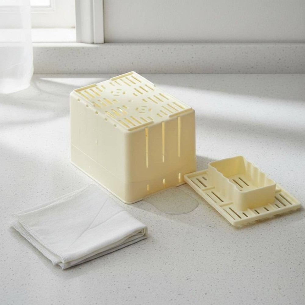 Tofu Press Food-Grade Plastic Tofu Creator Reusable for Home Cooks, Vegetarians