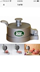 LEM Burger Press Heavy Duty Non-Stick Hamburger Maker