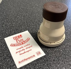 Vintage Bel Pure Burger Maker To Make Perfectly Shaped Hamburgers Preowned