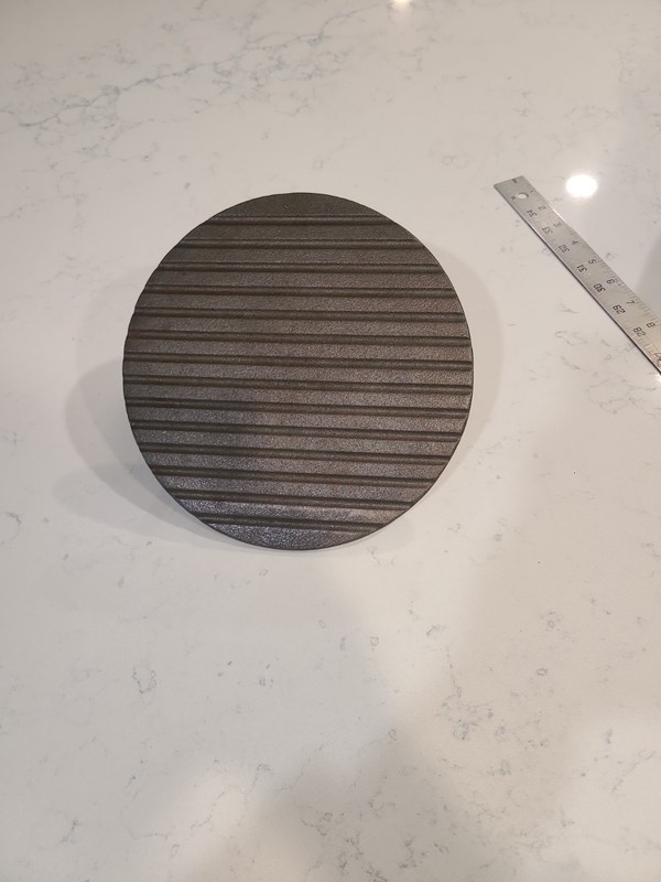 Bellemain Bacon Press 8.5in Round Heavy-duty Cast Iron Grill Press for Perfectly gallery
