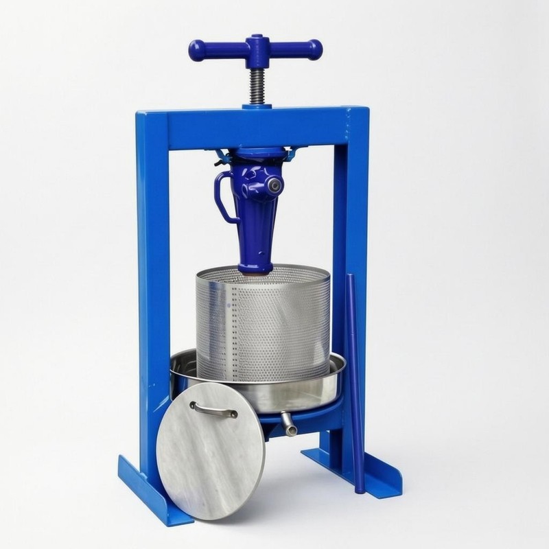 Wine Press Machine Perforated Fruit Wine Press Freestanding gallery