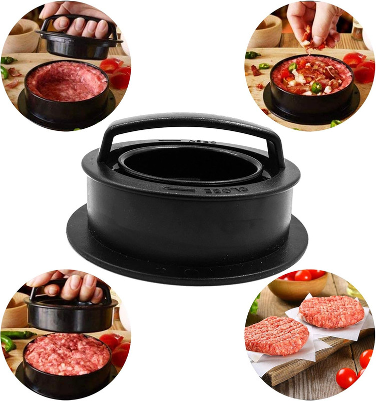 Burger Mold Hamburger Press Patty Maker Different Size Patty Molds, Works Best f gallery