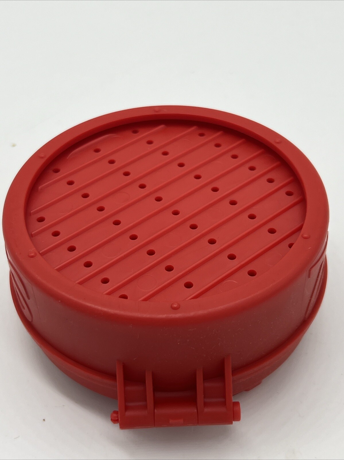 Stufz Stuffed Burger Press Hamburger Patty Maker Red EUC gallery