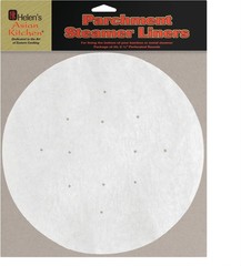 Helen’s Asian Kitchen Steamer Parchment Liners, For Set of 20, Paper, White