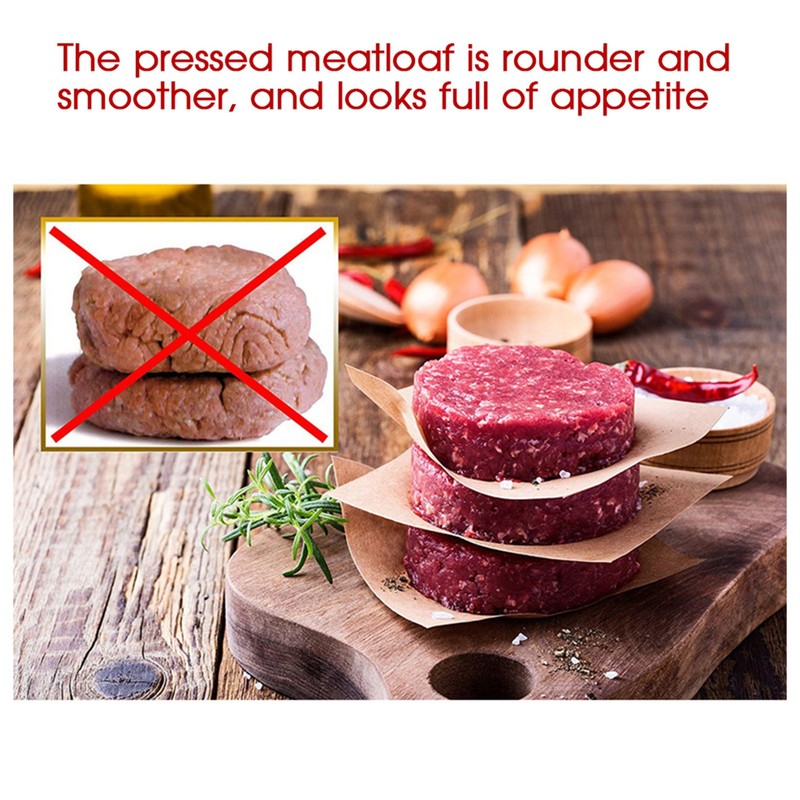 Stainless Steel Heavy Duty Stuffed Hamburger Meat Beef Press Mould Patty Maker gallery