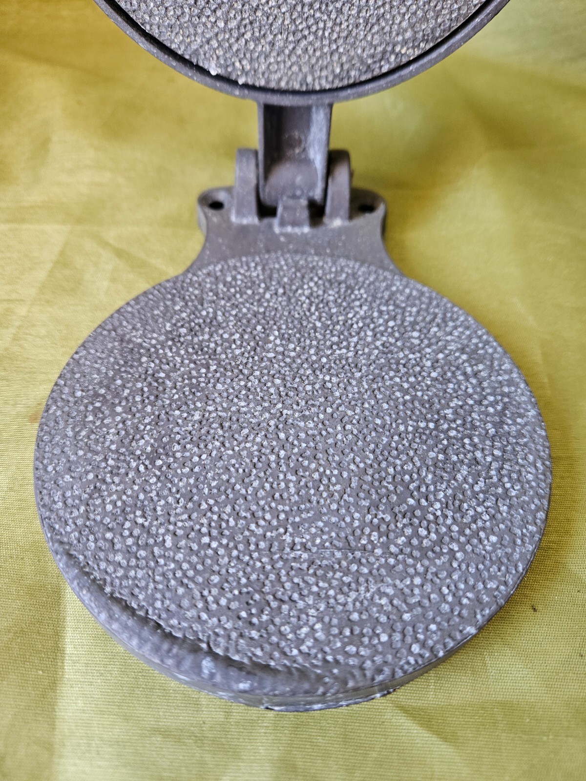 Vintage Metal Adjustable Hamburger Patty Press 4 5/8" Commercial Kitchen Tool gallery