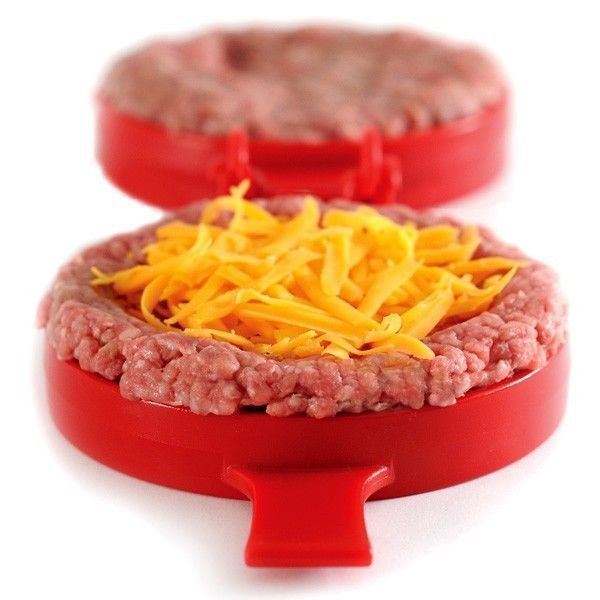 NORPRO 508 Stuffed Burger Press, Beef Turkey Cheese Veggie Maker Press Mold gallery