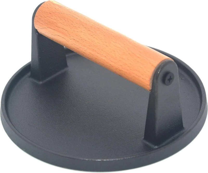 Kitchen Tools Heavy Duty Cast Iron Grill Press Burger Press Bacon Press Barbecue gallery