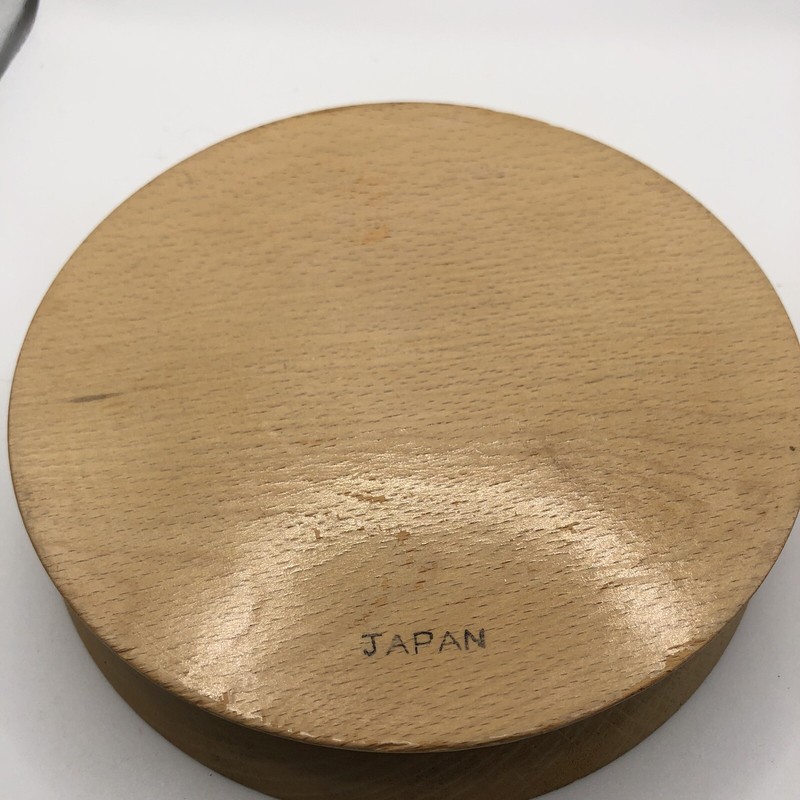 Vintage Wooden Hamburger Press Made in Japan **See description** gallery