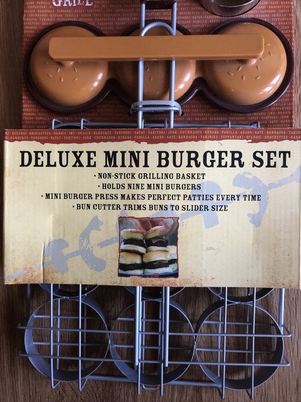 World Market Deluxe Mini Burger Set - NEW gallery