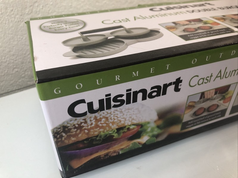 Cuisinart Outdoor Grilling CABP-320 Cuisinart Cast Aluminum Double Burger Press gallery