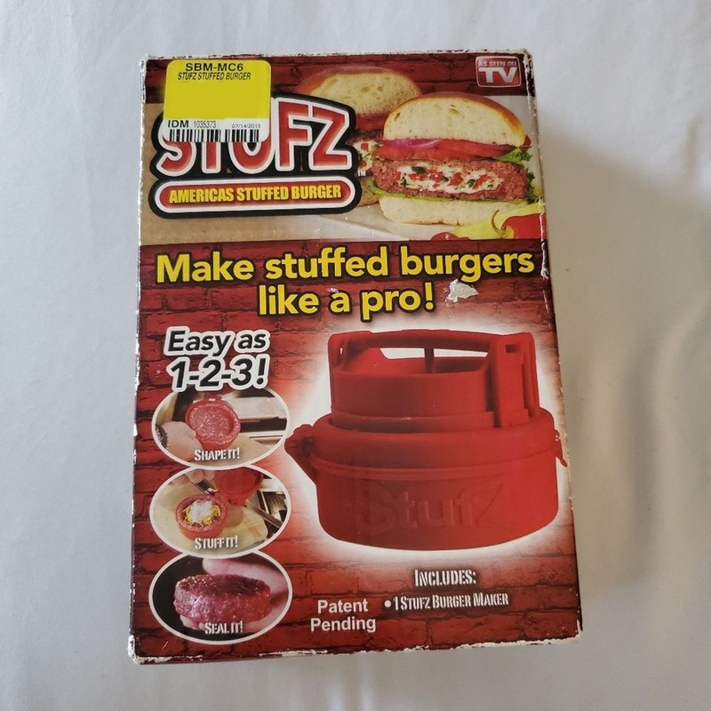 Stufz As Seen On TV Burger Stuffer / Stuffed Hamburger Maker gallery