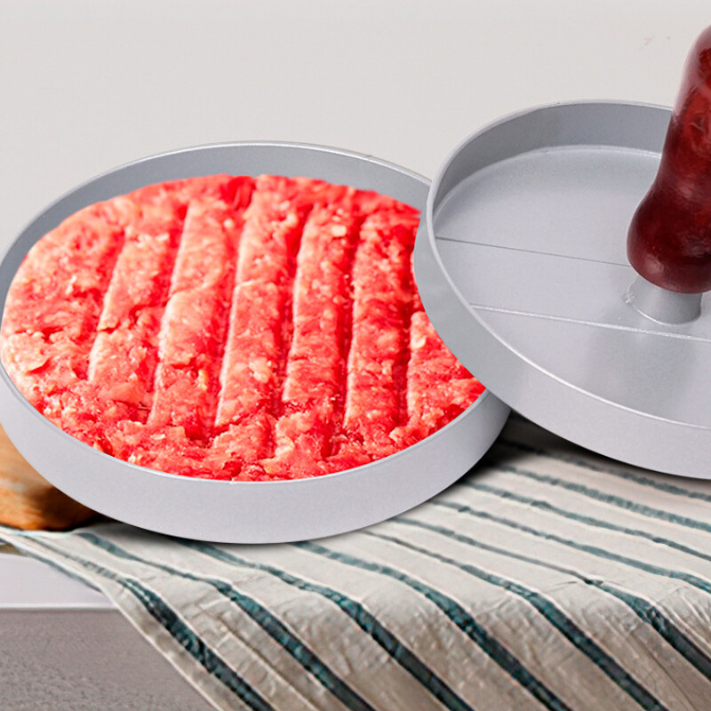 Hamburger Press Patty Maker Suit DIY Mold - Single, Double, and Triple Head gallery