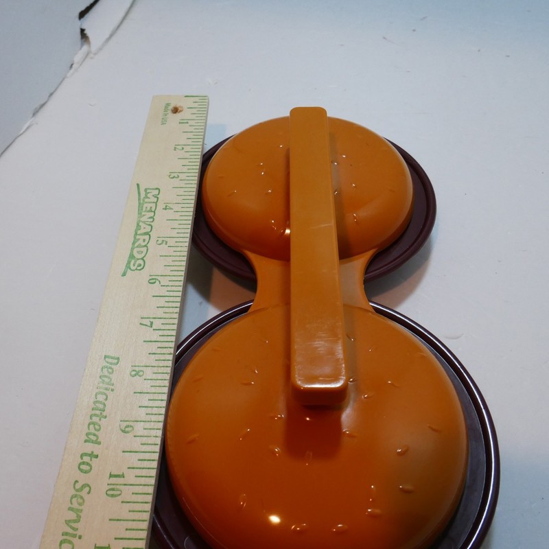 2005 Charcoal Champion Dual Hamburger Press/Molds Makes 2 4.5" Circular Burgers gallery
